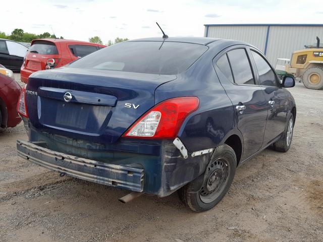 3N1CN7AP4CL801866 - 2012 NISSAN VERSA S  photo 4