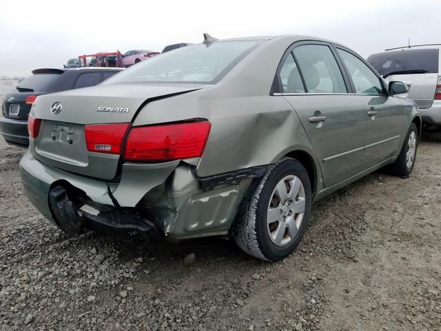 5NPET46C19H560745 - 2009 HYUNDAI SONATA GLS  photo 4