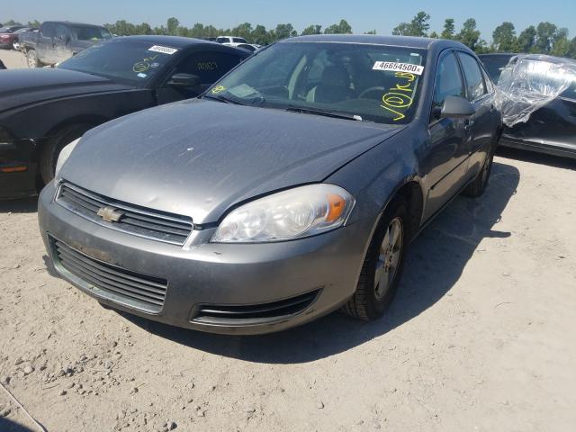 2G1WT58N379100214 - 2007 CHEVROLET IMPALA LT GRAY photo 2