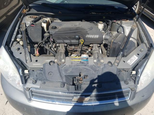 2G1WT58N379100214 - 2007 CHEVROLET IMPALA LT GRAY photo 7