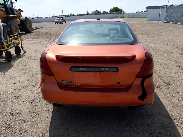 2G2WS522241180824 - 2004 PONTIAC GRAND PRIX GT2 ORANGE photo 6