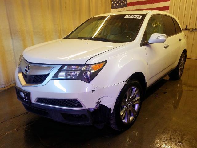 2HNYD2H58AH531828 - 2010 ACURA MDX ADVANCE  photo 2