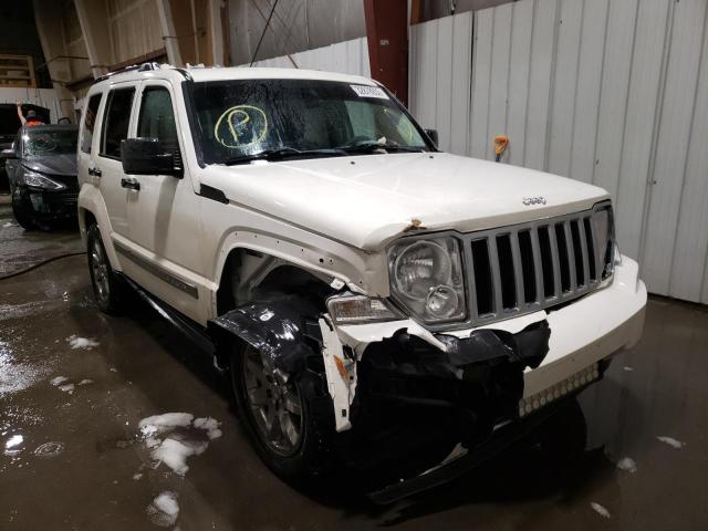 1J8GN58K58W215698 - 2008 JEEP LIBERTY LIMITED WHITE photo 1