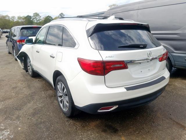 5FRYD4H47FB014461 - 2015 ACURA MDX TECHNOLOGY  photo 3