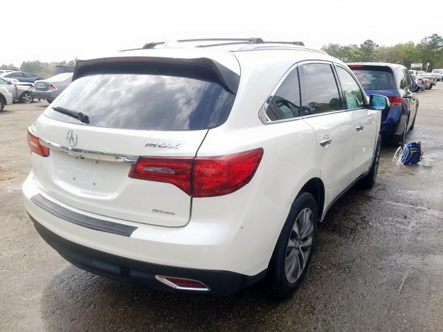 5FRYD4H47FB014461 - 2015 ACURA MDX TECHNOLOGY  photo 4