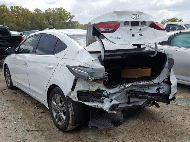 5NPD84LF2JH323553 - 2018 HYUNDAI ELANTRA SEL  photo 3