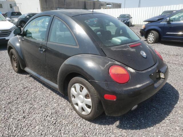 3VWBC21C5XM416991 - 1999 VOLKSWAGEN BEETLE GL BLACK photo 3