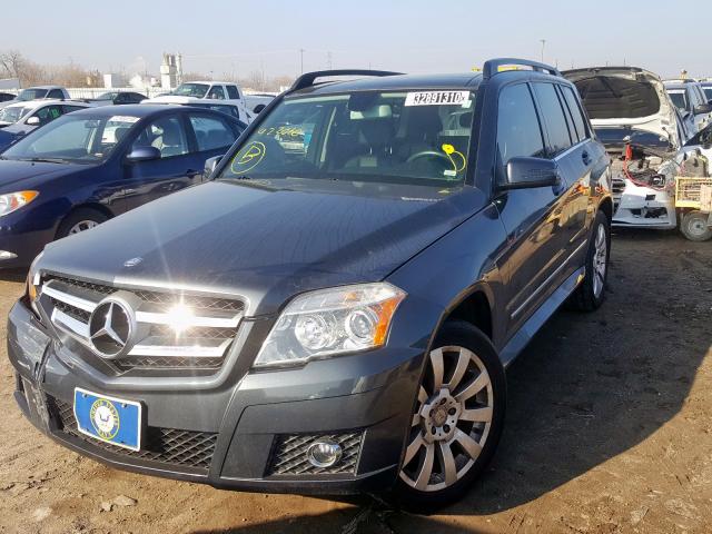 WDCGG8HB1AF422060 - 2010 MERCEDES-BENZ GLK 350 4MATIC  photo 2