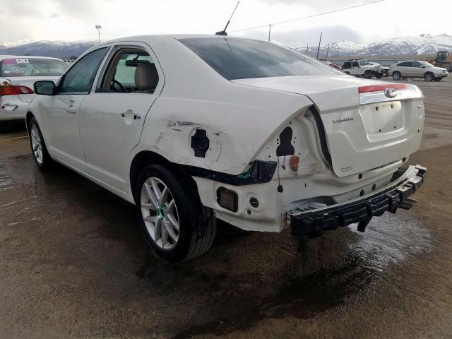 3FAHP0JA7CR398615 - 2012 FORD FUSION SEL  photo 3