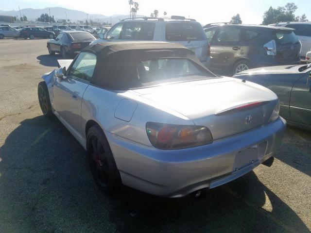 JHMAP21435S003224 - 2005 HONDA S2000  photo 3