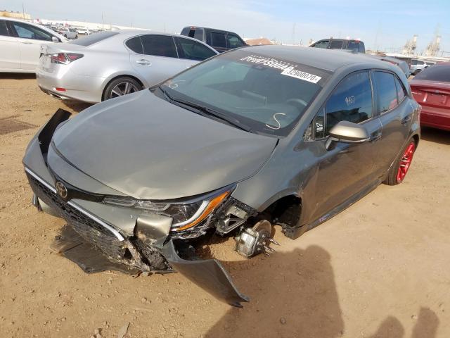 JTNK4RBE1K3047948 - 2019 TOYOTA COROLLA SE  photo 2