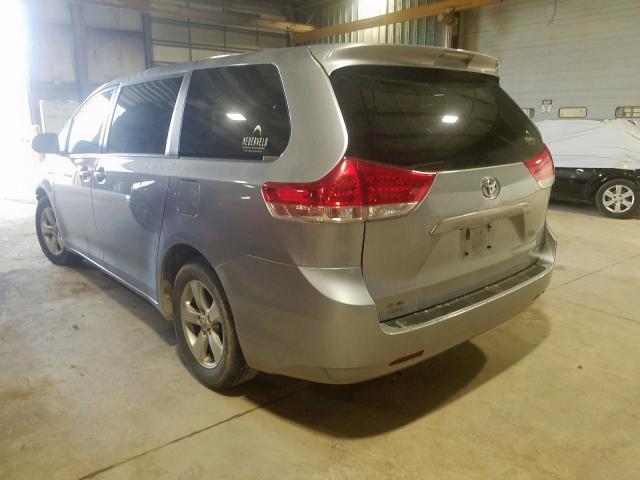 5TDKK3DC1CS186934 - 2012 TOYOTA SIENNA LE  photo 3