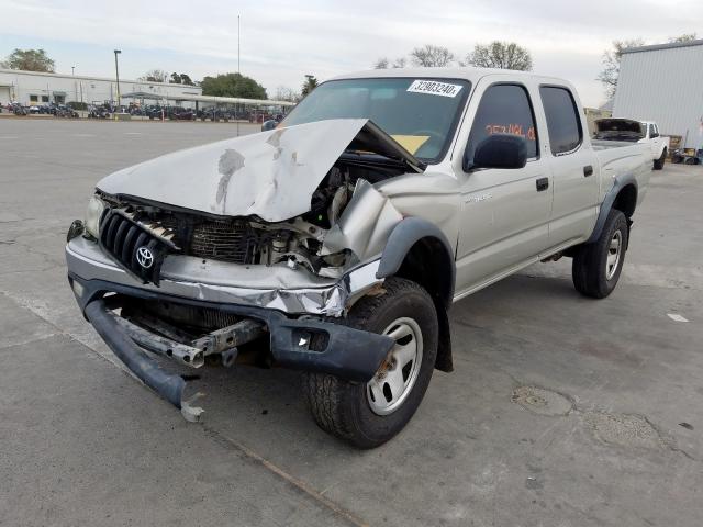 5TEGM92N32Z001100 - 2002 TOYOTA TACOMA DOUBLE CAB PRERUNNER  photo 2