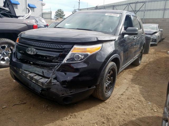 1FM5K8AR6EGA76179 - 2014 FORD EXPLORER POLICE INTERCEPTOR  photo 2