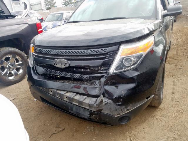 1FM5K8AR6EGA76179 - 2014 FORD EXPLORER POLICE INTERCEPTOR  photo 9