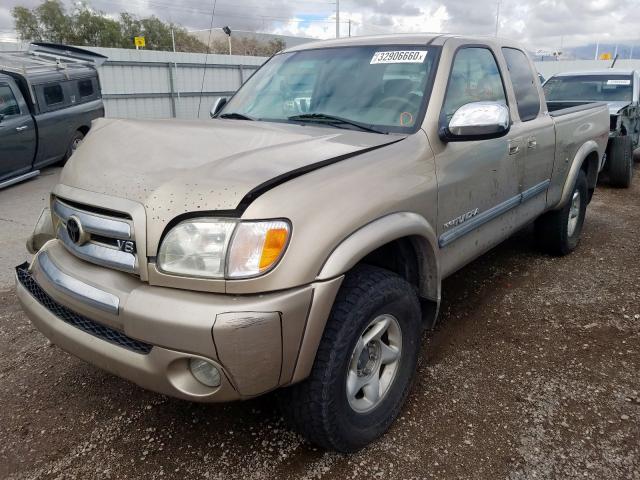 5TBBT44163S400150 - 2003 TOYOTA TUNDRA ACCESS CAB SR5  photo 2
