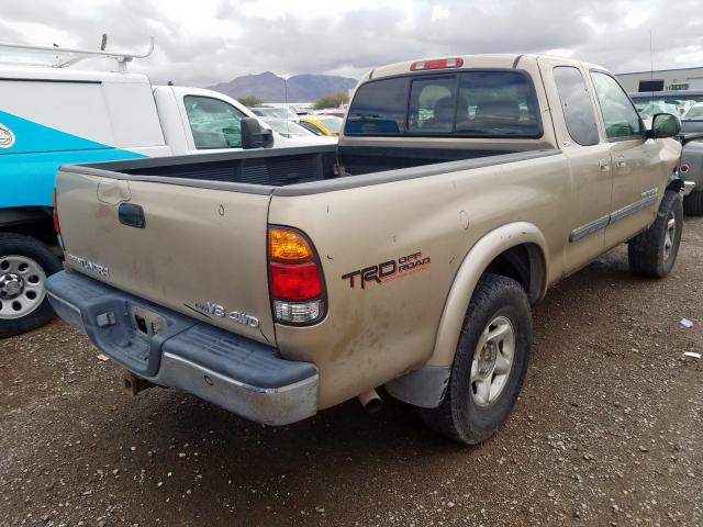 5TBBT44163S400150 - 2003 TOYOTA TUNDRA ACCESS CAB SR5  photo 4