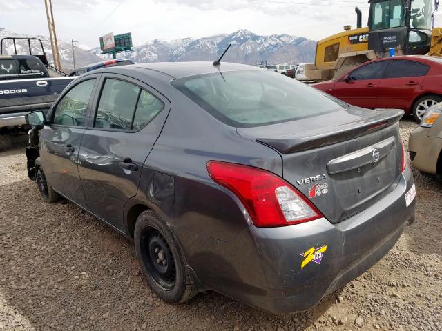 3N1CN7AP5HL803469 - 2017 NISSAN VERSA S  photo 3