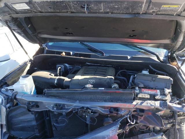 5TFUY5F15KX813562 - 2019 TOYOTA TUNDRA DOUBLE CAB SR/SR5 GRAY photo 7