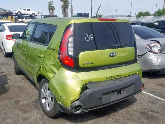 KNDJN2A2XF7802914 - 2015 KIA SOUL  photo 3