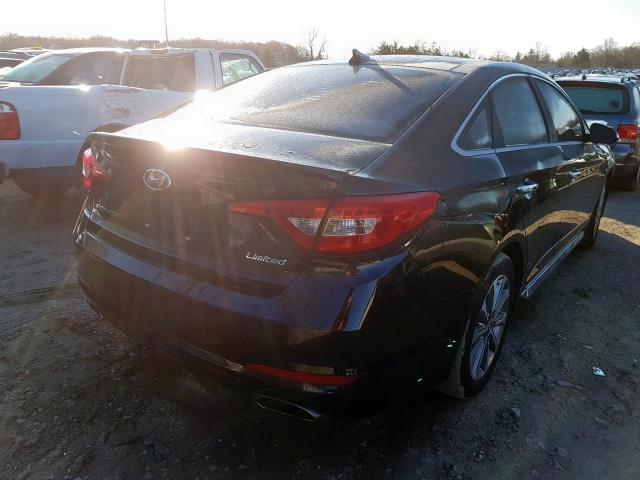 5NPE34AF4GH292207 - 2016 HYUNDAI SONATA SPORT  Foto 4