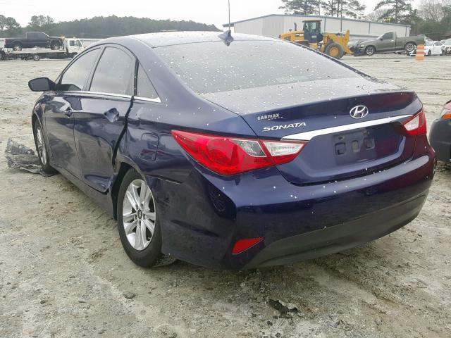 5NPEB4AC7EH859841 - 2014 HYUNDAI SONATA GLS  photo 3