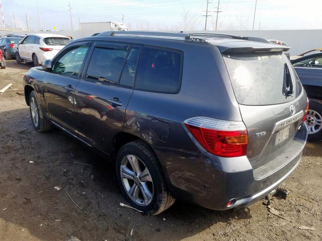 JTEES43A282044220 - 2008 TOYOTA HIGHLANDER SPORT  photo 3