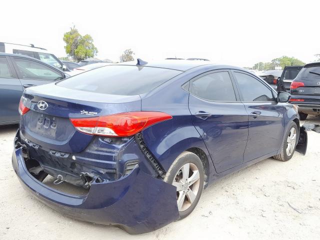 5NPDH4AE0DH439378 - 2013 HYUNDAI ELANTRA GLS  photo 4