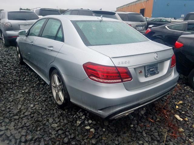 WDDHF8JB7EA904273 - 2014 MERCEDES-BENZ E 350 4MATIC  photo 3