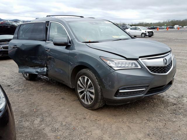 5FRYD4H48GB019489 - 2016 ACURA MDX TECHNOLOGY  photo 1