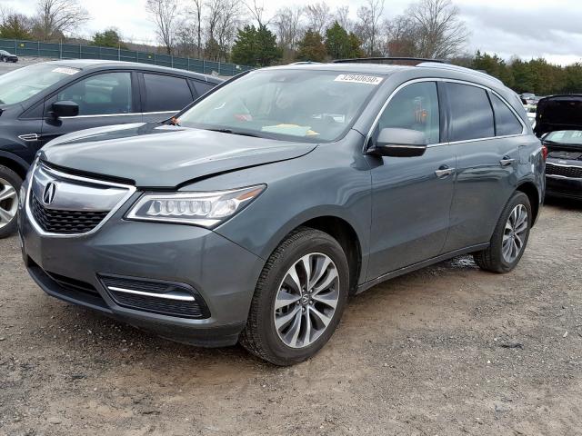 5FRYD4H48GB019489 - 2016 ACURA MDX TECHNOLOGY  photo 2