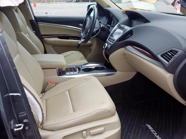 5FRYD4H48GB019489 - 2016 ACURA MDX TECHNOLOGY  photo 5
