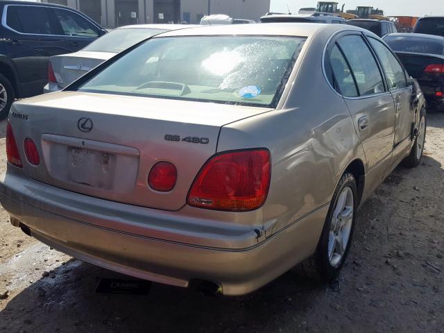 JT8BL69S420009955 - 2002 LEXUS GS 430  photo 4