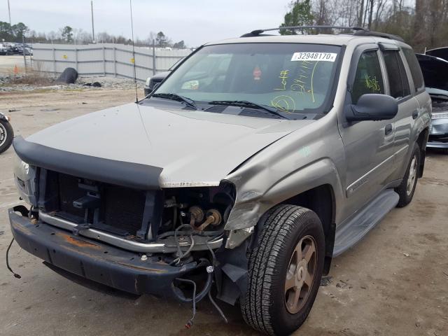 1GNDS13S132406321 - 2003 CHEVROLET TRAILBLAZER  photo 2