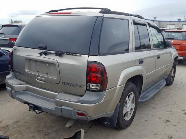 1GNDS13S132406321 - 2003 CHEVROLET TRAILBLAZER  photo 4