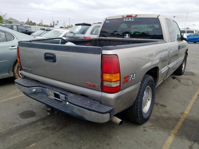 1GTEK19T01E189627 - 2001 GMC NEW SIERRA K1500  photo 4