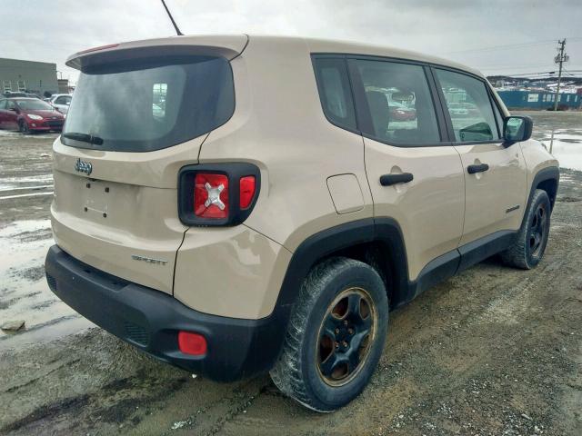 ZACCJAAT5FPC02991 - 2015 JEEP RENEGADE SPORT  լուսանկար 4