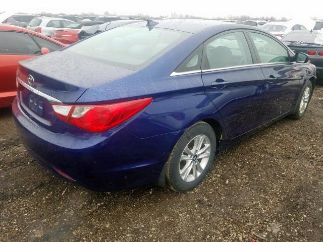 5NPEB4AC7DH529602 - 2013 HYUNDAI SONATA GLS  photo 4