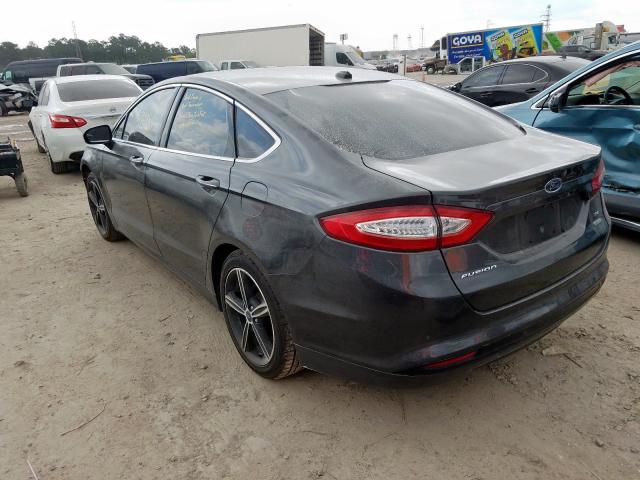 3FA6P0HD8GR186366 - 2016 FORD FUSION SE  photo 3