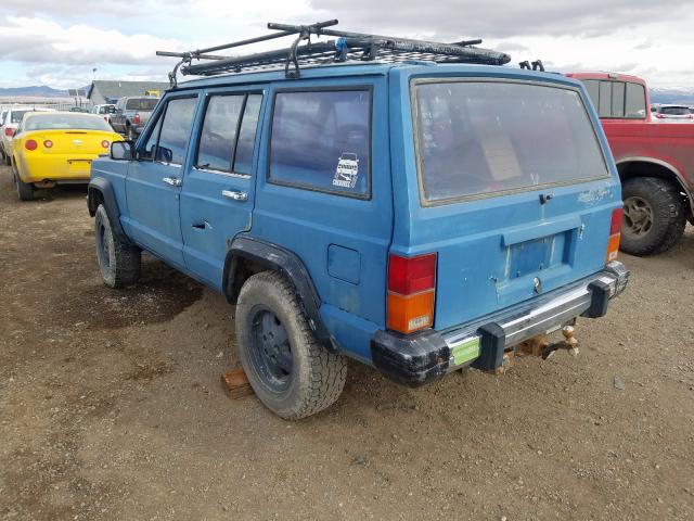 1JCMT7845JT153805 - 1988 JEEP CHEROKEE LAREDO  photo 3