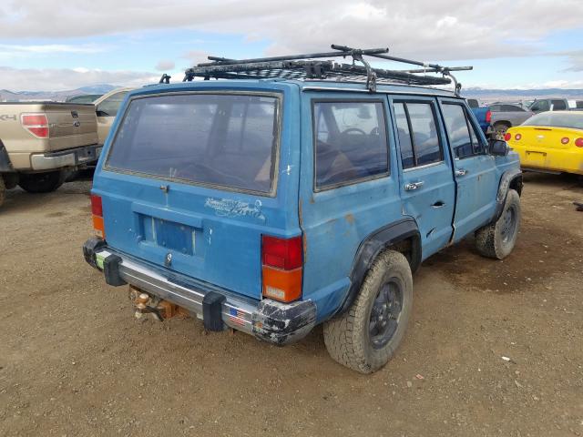 1JCMT7845JT153805 - 1988 JEEP CHEROKEE LAREDO  photo 4