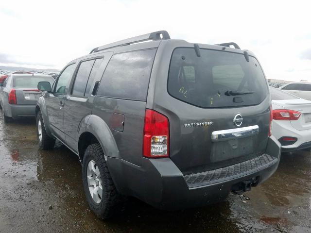 5N1AR18U58C632585 - 2008 NISSAN PATHFINDER S  photo 3