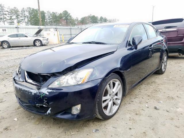 JTHBK262875049496 - 2007 LEXUS IS 250  photo 2