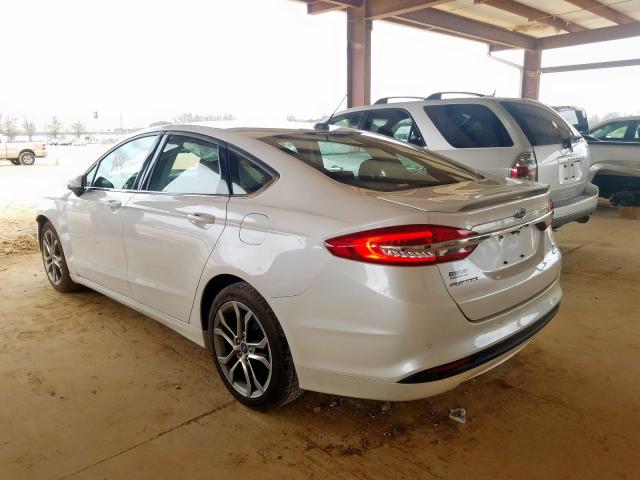 3FA6P0HD1HR363289 - 2017 FORD FUSION SE  photo 3