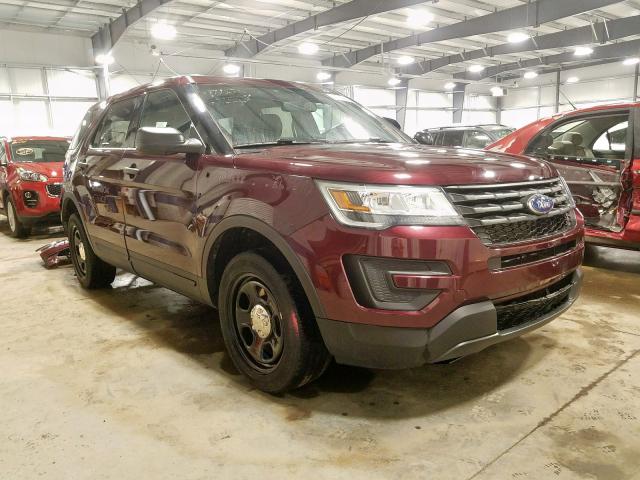 1FM5K8AR8JGB60546 - 2018 FORD EXPLORER POLICE INTERCEPTOR  photo 1