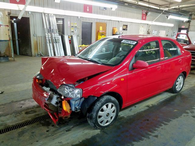 KL1TJ52694B184994 - 2004 CHEVROLET AVEO LS  ფოტო 2