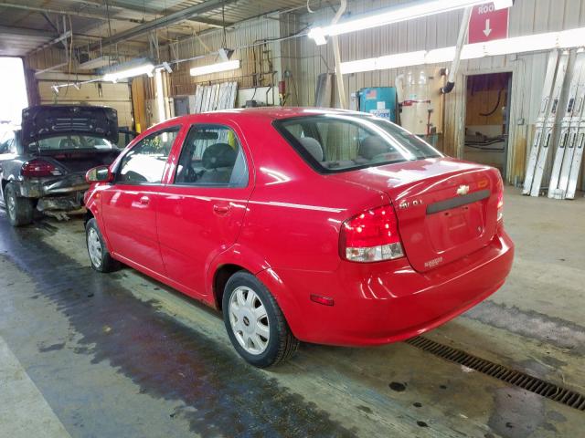 KL1TJ52694B184994 - 2004 CHEVROLET AVEO LS  ფოტო 3