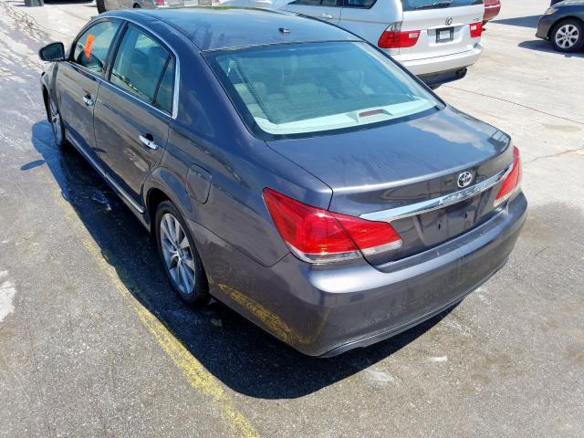 4T1BK3DB4BU377051 - 2011 TOYOTA AVALON BASE  照片 3