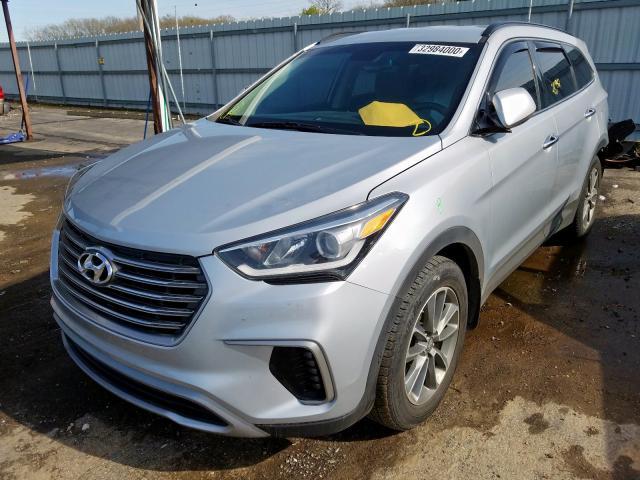 KM8SM4HF7JU282513 - 2018 HYUNDAI SANTA FE SE  photo 2