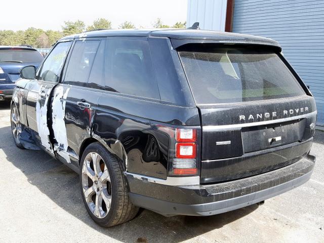 SALGV2EF7GA259896 - 2016 LAND ROVER RANGE ROVER AUTOBIOGRAPHY  photo 3